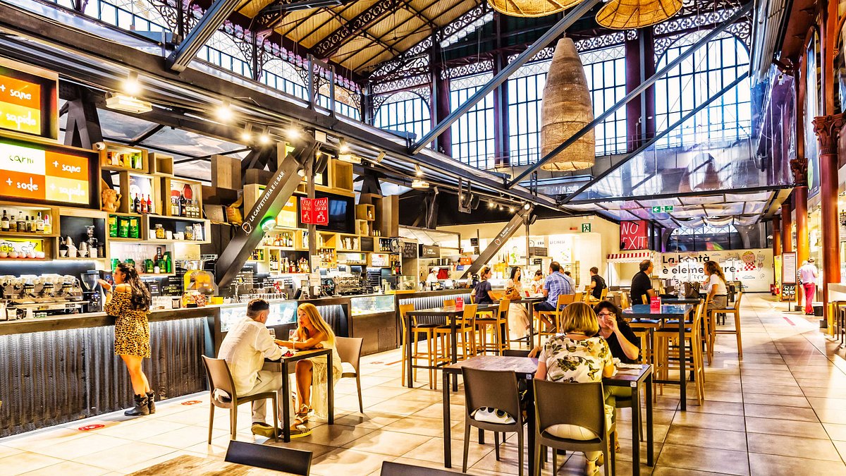 Mercato Centrale food market in Milan